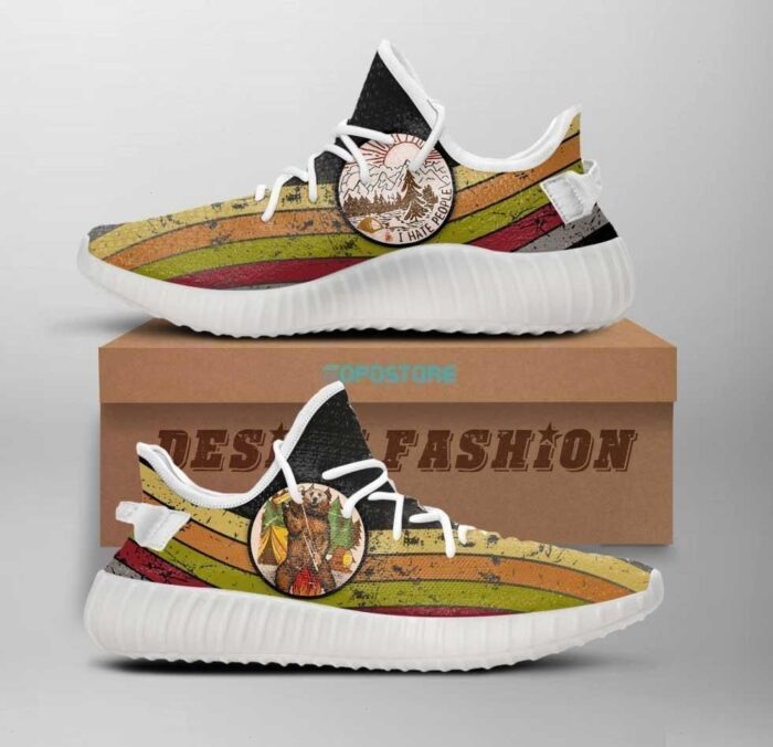 Camping Art Like Yeezy Shoes Limited Shoes Custom Shoes 1