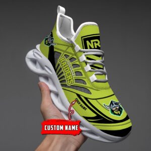 Canberra Raiders Custom Name NRL Max Soul Shoes