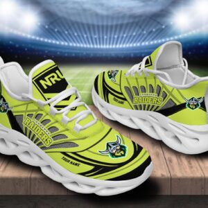 Canberra Raiders Custom Name NRL Max Soul Shoes