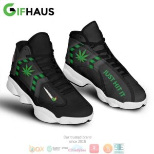 Cannabis Just Hit It Air Jordan 13 Sneaker Shoes