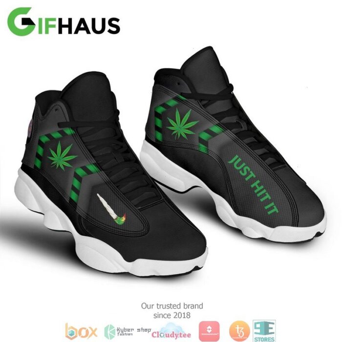 Cannabis Just Hit It Air Jordan 13 Sneaker Shoes 2