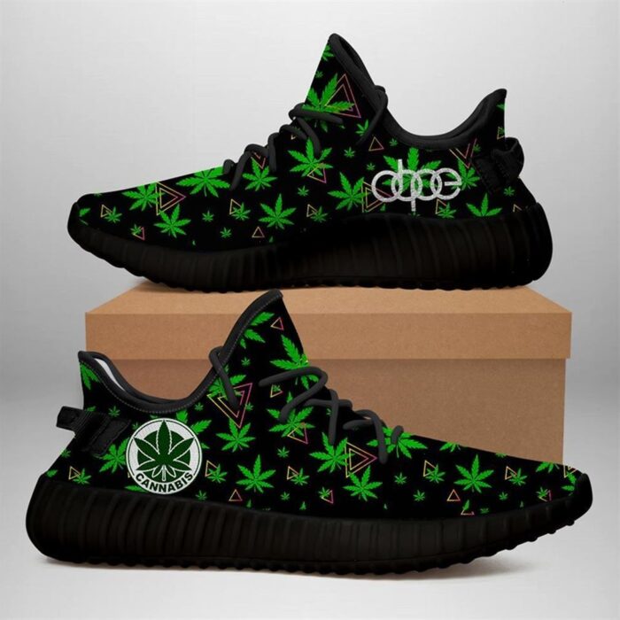 Cannabis Yeezy Sneakers Shoes