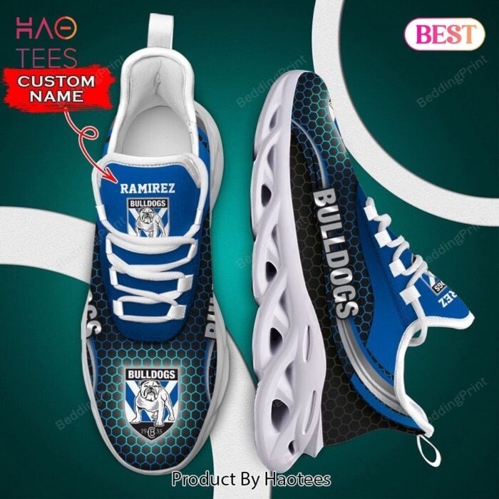 Canterbury-Bankstown Bulldogs NRL Blue Color Max Soul Shoes