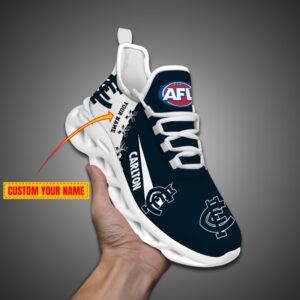 Carlton Blues Personalized AFL Max Soul Shoes