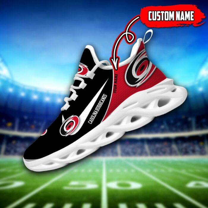 Carolina Hurricanes Custom Name NHL New Max Soul Shoes