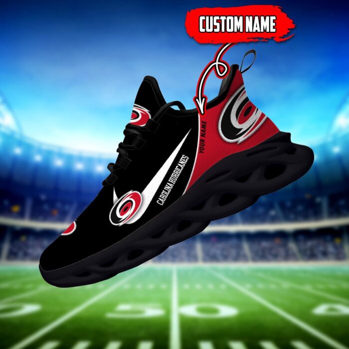 Carolina Hurricanes Custom Name NHL New Max Soul Shoes