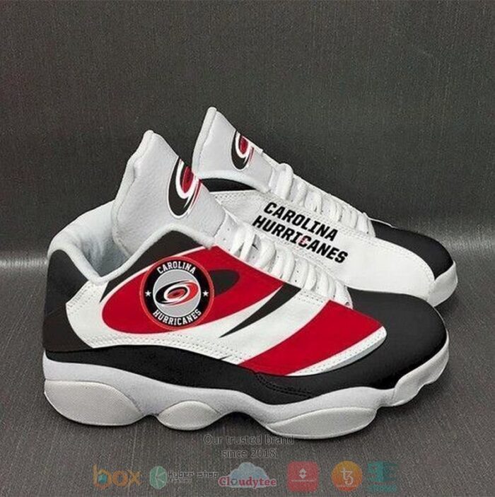 Carolina Hurricanes Nhl Teams Football Logo Air Jordan 13 Shoes