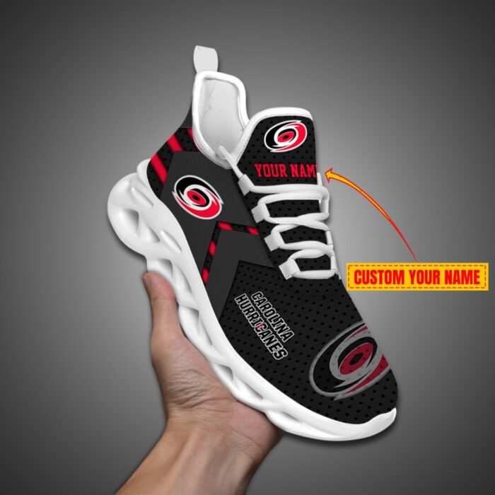 Carolina Hurricanes Personalized NHL Luxury Max Soul Shoes