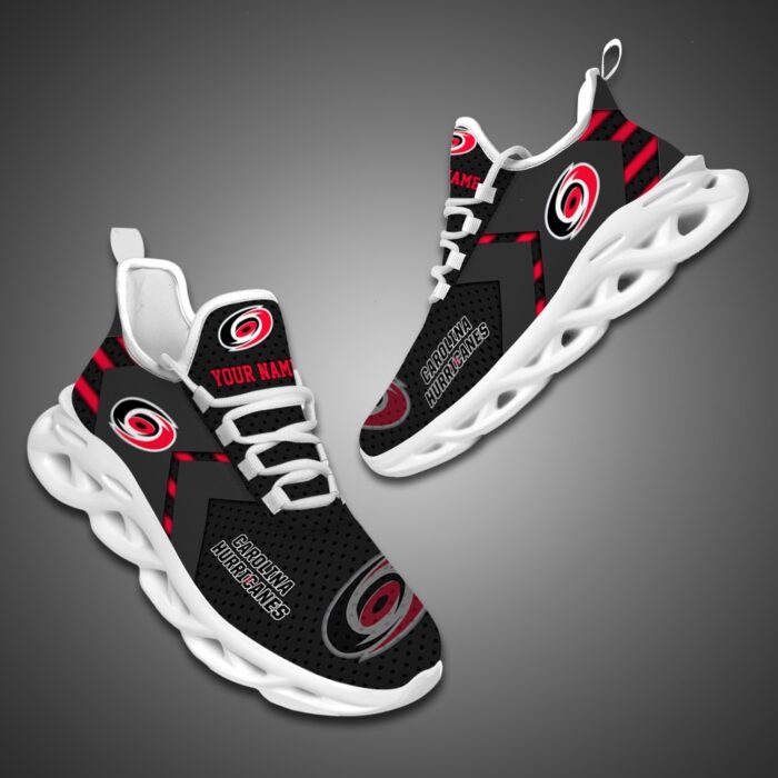 Carolina Hurricanes Personalized NHL Luxury Max Soul Shoes