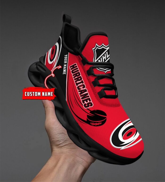 Carolina Hurricanes Personalized NHL New Max Soul Shoes