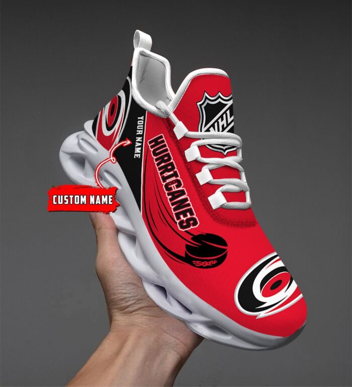 Carolina Hurricanes Personalized NHL New Max Soul Shoes