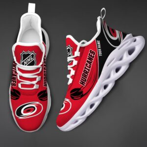 Carolina Hurricanes Personalized NHL New Max Soul Shoes