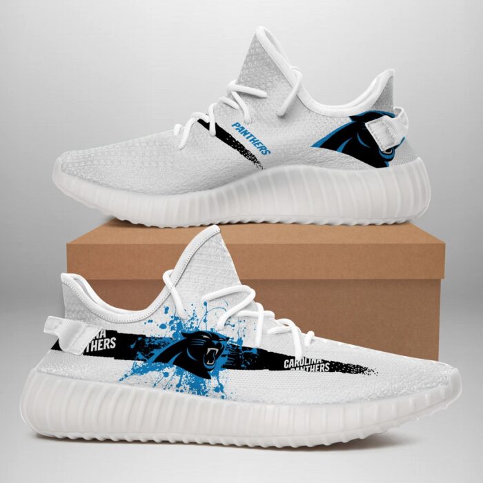 Carolina Panthers Casual Yeezy Shoes