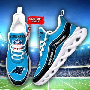 Carolina Panthers Max Soul Shoes Fan Gift