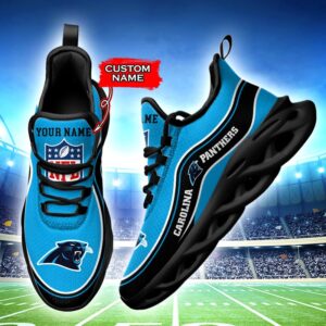 Carolina Panthers Max Soul Shoes Fan Gift