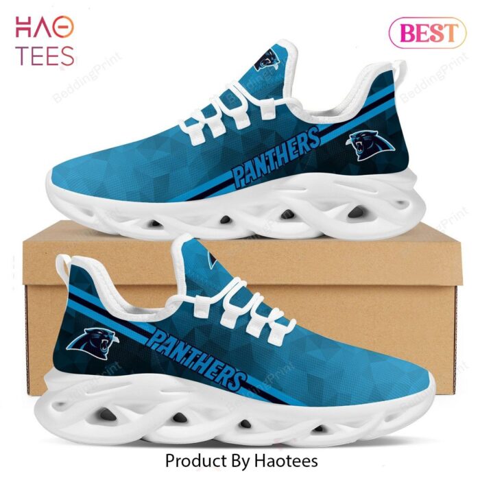 Carolina Panthers NFL Blue Max Soul Shoes