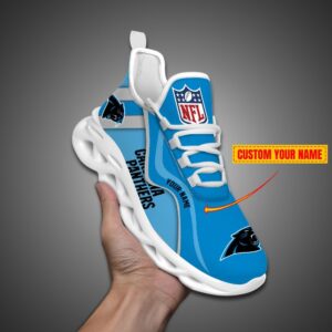 Carolina Panthers NFL Customized Unique Max Soul Shoes