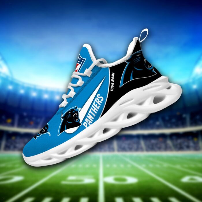 Carolina Panthers Personalized Luxury NFL Max Soul Shoes 281122