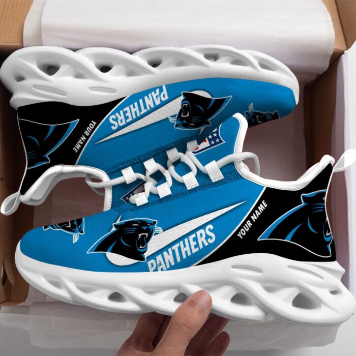 Carolina Panthers Personalized Luxury NFL Max Soul Shoes 281122