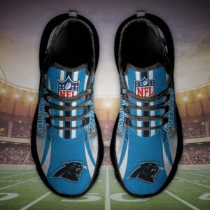 Carolina Panthers Personalized Max Soul Shoes