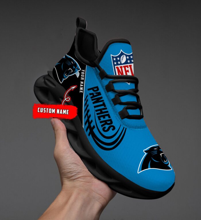 Carolina Panthers Personalized Max Soul Shoes 81 SP0901009