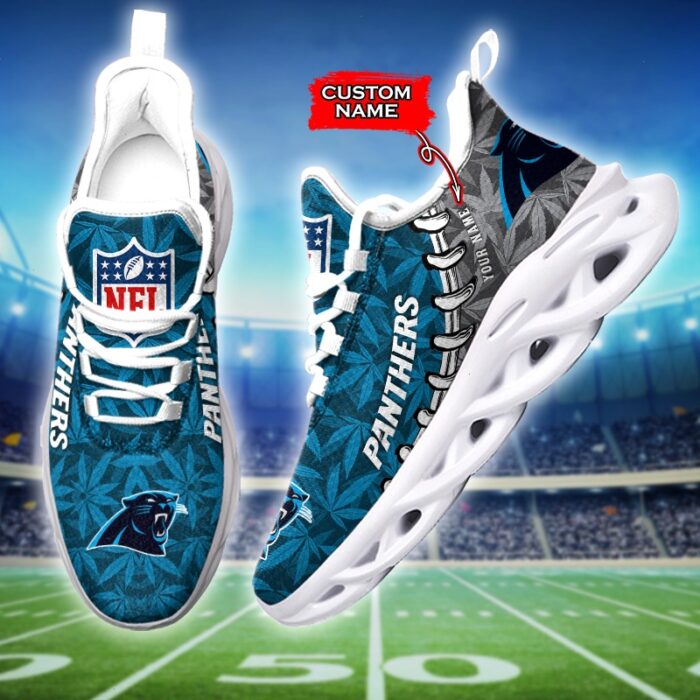 Carolina Panthers Personalized Max Soul Shoes for Fan