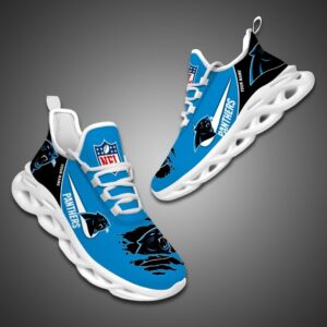 Carolina Panthers Personalized NFL Max Soul Shoes for Fan