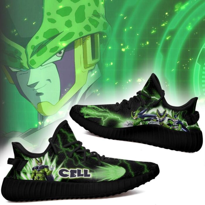 Cell Yeezy Shoes Dragon Ball Z Art 32