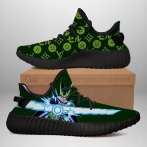 Cell Yeezy Shoes Fashion Dragon Ball Shoes Fan Ver 1