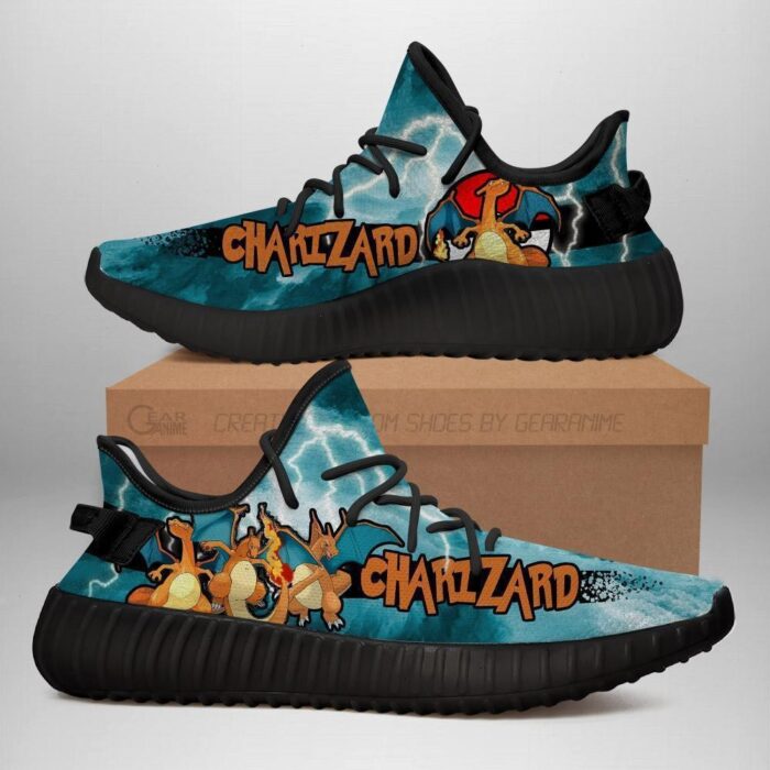 Charizard Yeezy Shoes Pokemon Art 100