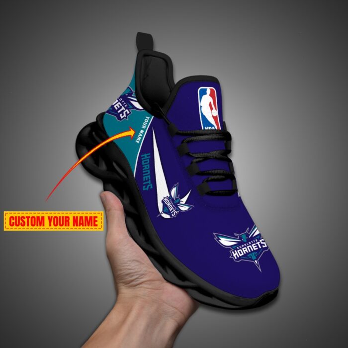 Charlotte Hornets Personalized NBA Max Soul Shoes