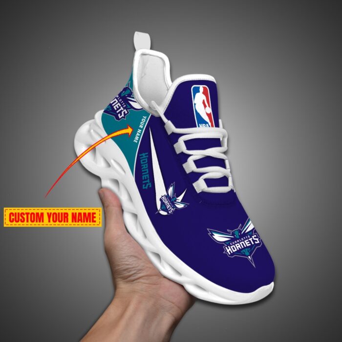 Charlotte Hornets Personalized NBA Max Soul Shoes