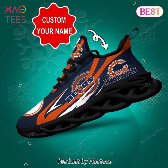 Chicago Bears NFL Blue Mix Orange Max Soul Shoes