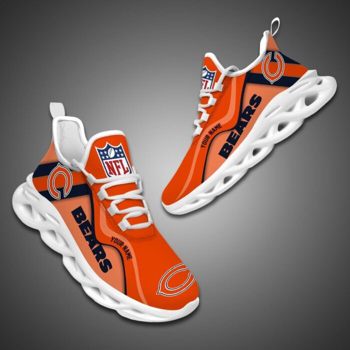 Chicago Bears NFL Customized Unique Max Soul Shoes