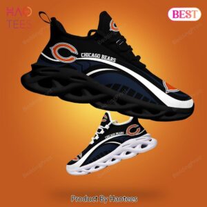 Chicago Bears NFL Dark Blue Mix Black Max Soul Shoes