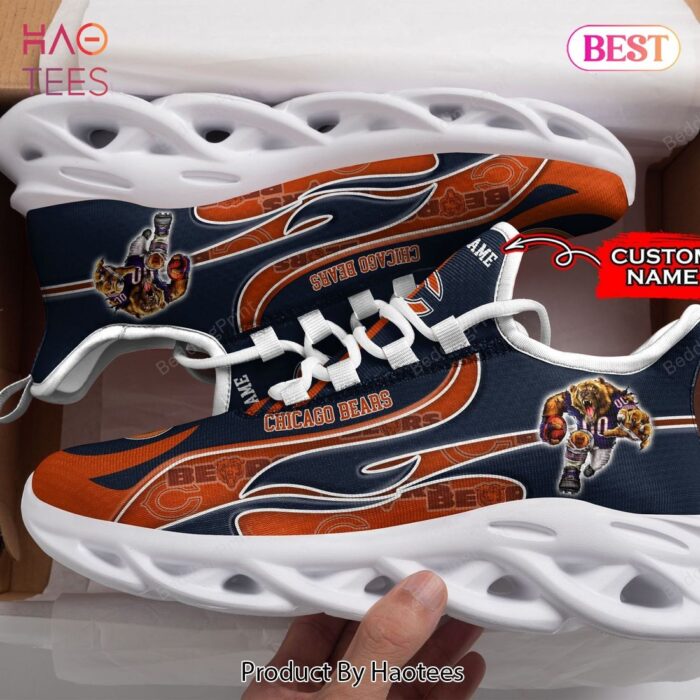 Chicago Bears NFL Personalized Max Soul Shoes