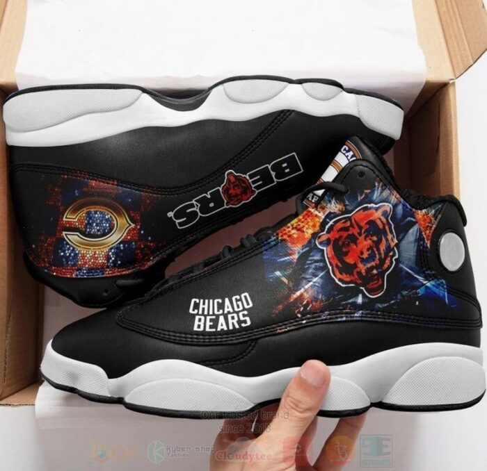 Chicago Bears Nfl Air Jordan 13 Shoes