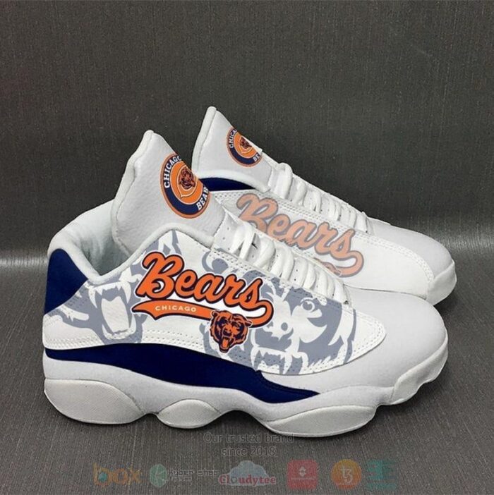 Chicago Bears Nfl Team Air Jordan 13 Shoes