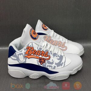 Chicago Bears Nfl White Air Jordan 13 Shoes