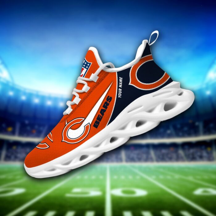 Chicago Bears Personalized Luxury NFL Max Soul Shoes 281122