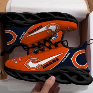 Chicago Bears Personalized Luxury NFL Max Soul Shoes 281122