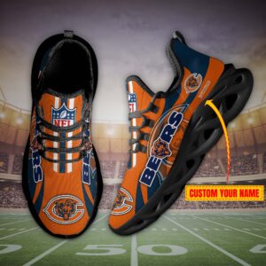 Chicago Bears Personalized Max Soul Shoes