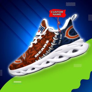 Chicago Bears Personalized Max Soul Shoes for Fan