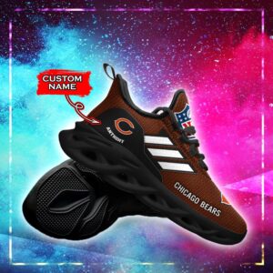 Chicago Bears Personalized NFL Max Soul Sneaker for Fans