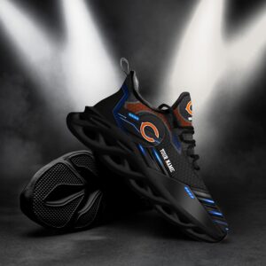 Chicago Bears Personalized NFL Sport Black Max Soul Shoes