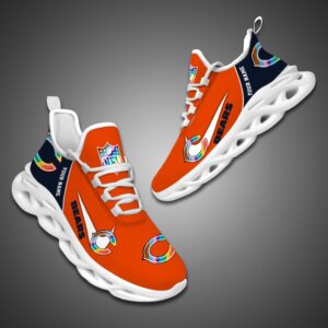 Chicago Bears Personalized Pride Month Luxury NFL Max Soul Shoes Ver 2