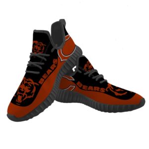 Chicago Bears Sneakers Big Logo Yeezy Shoes