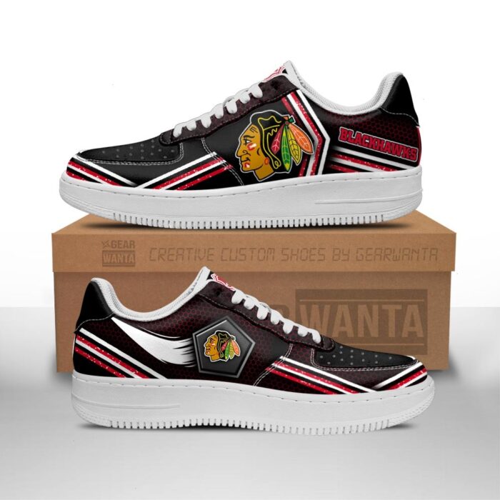 Chicago Blackhawks Air Sneakers Custom For Fans