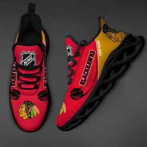 Chicago Blackhawks Personalized NHL New Max Soul Shoes