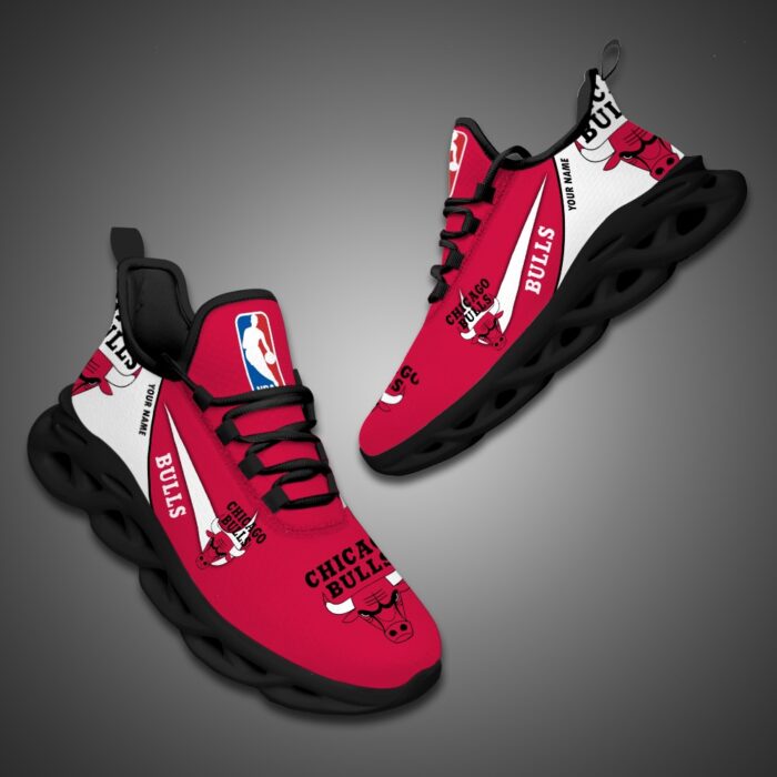 Chicago Bulls Personalized NBA Max Soul Shoes